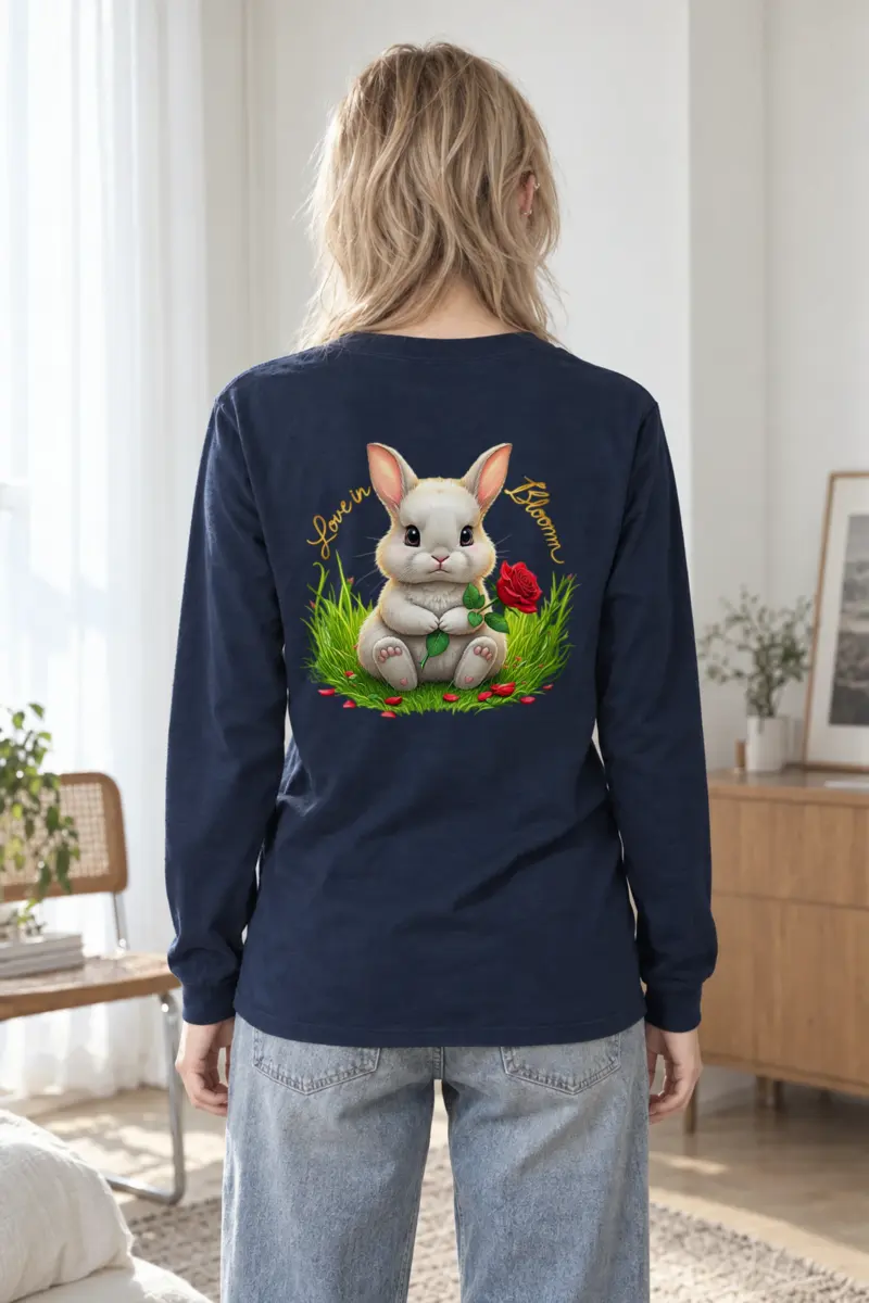 "Love In Bloom" Unisex Longsleeve T-shirt