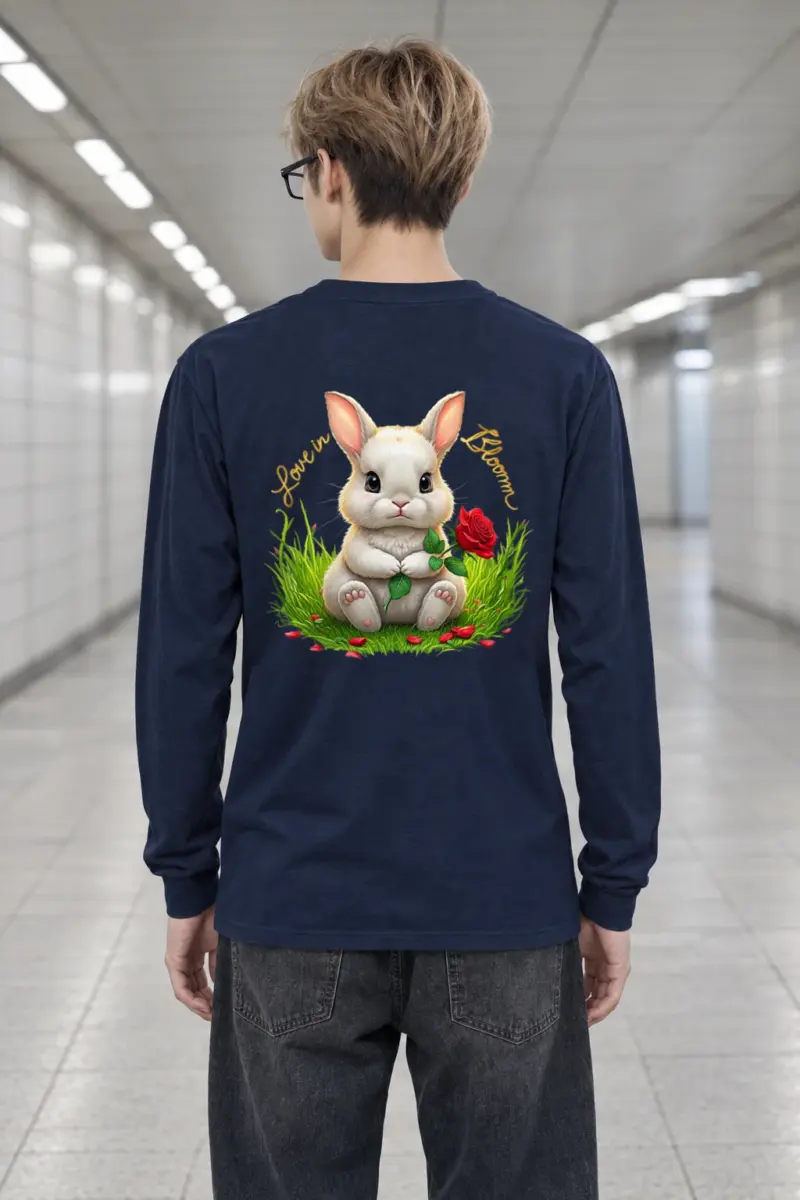 "Love In Bloom" Unisex Longsleeve T-shirt