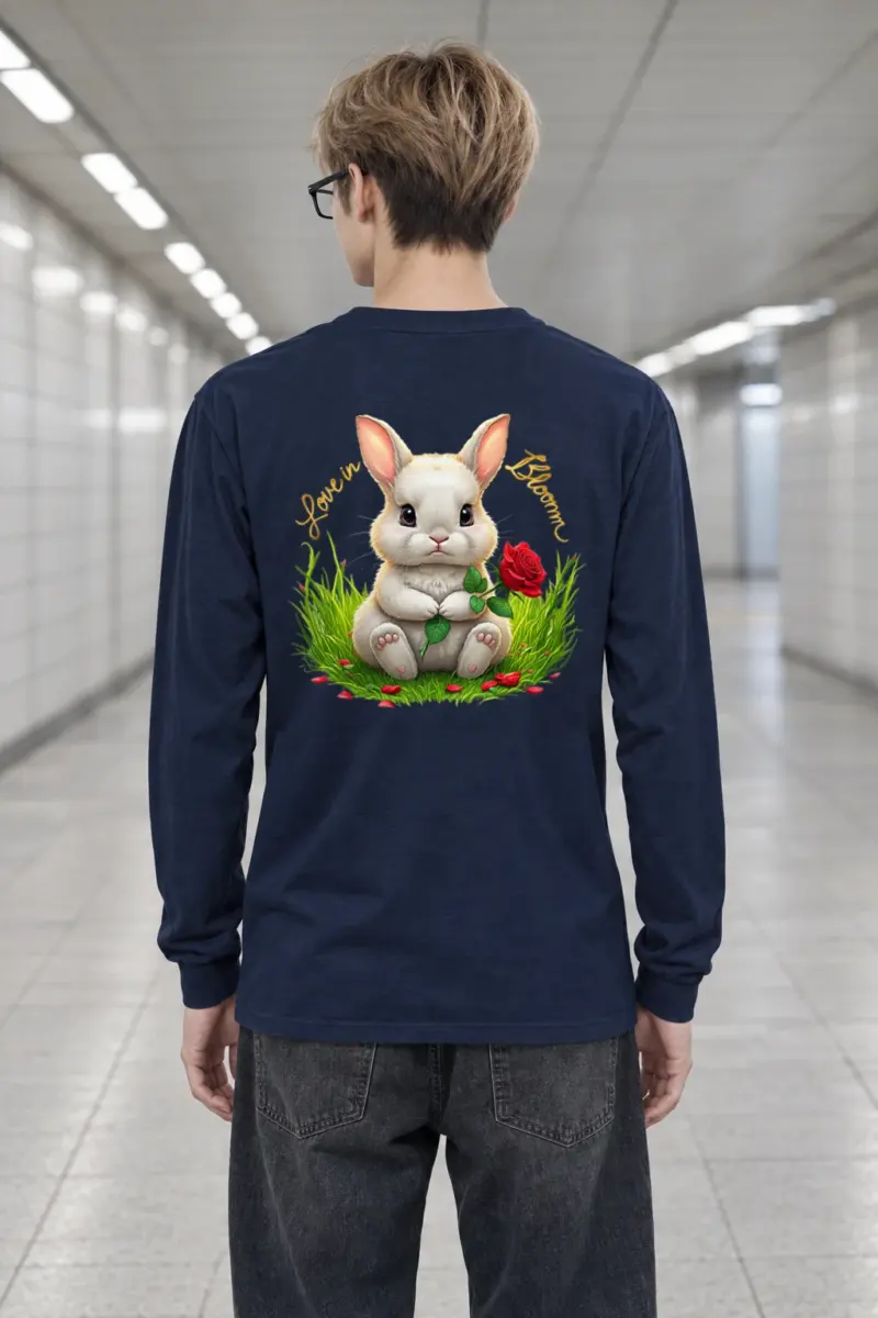 "Love In Bloom" Unisex Longsleeve T-shirt