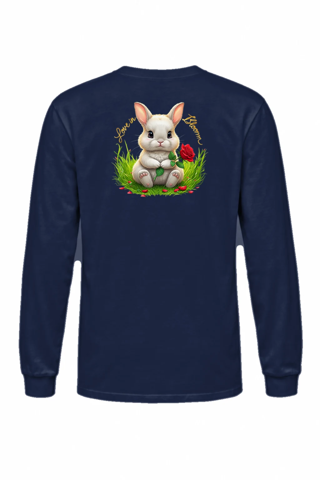 "Love In Bloom" Unisex Longsleeve T-shirt | Gildan 2400