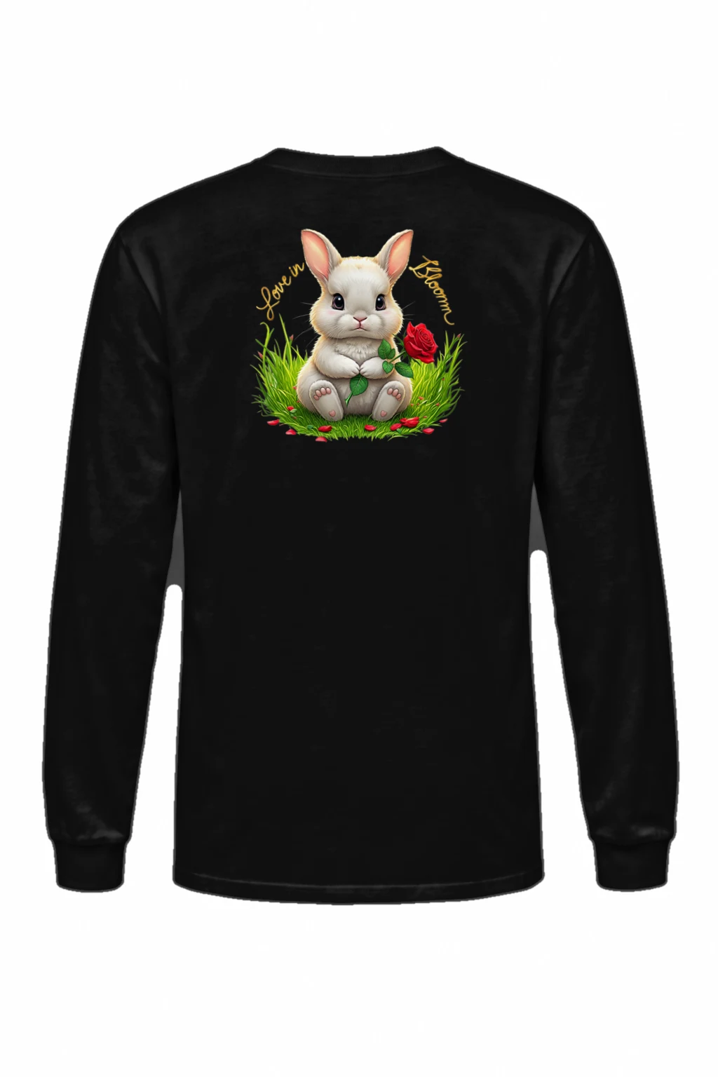 "Love In Bloom" Unisex Longsleeve T-shirt | Gildan 2400