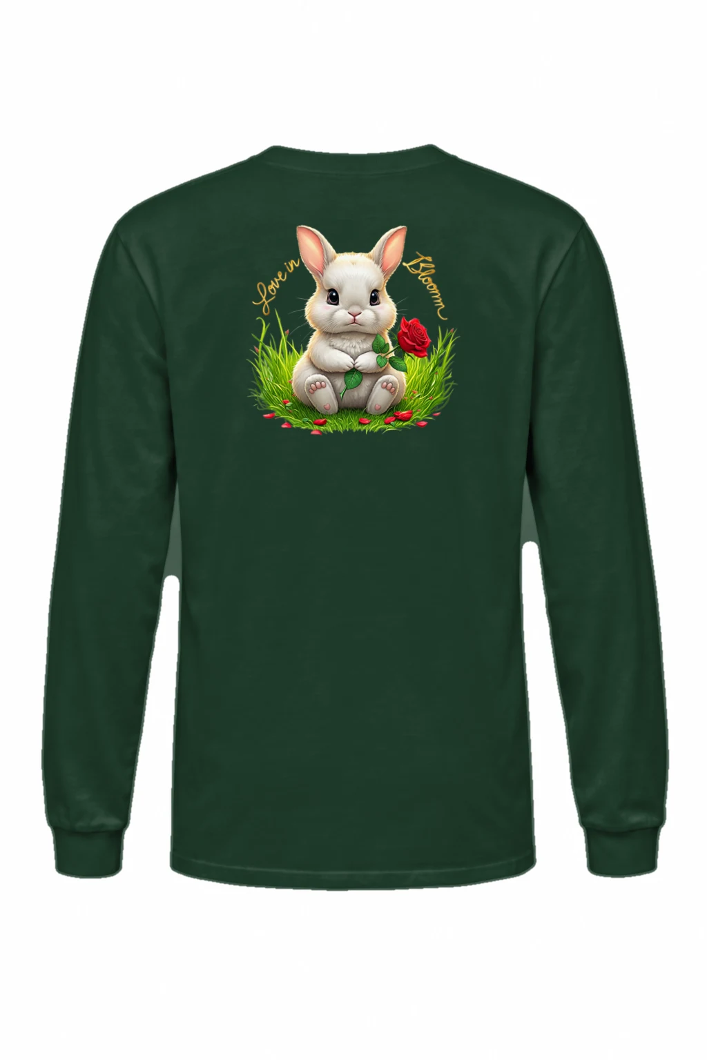 "Love In Bloom" Unisex Longsleeve T-shirt | Gildan 2400