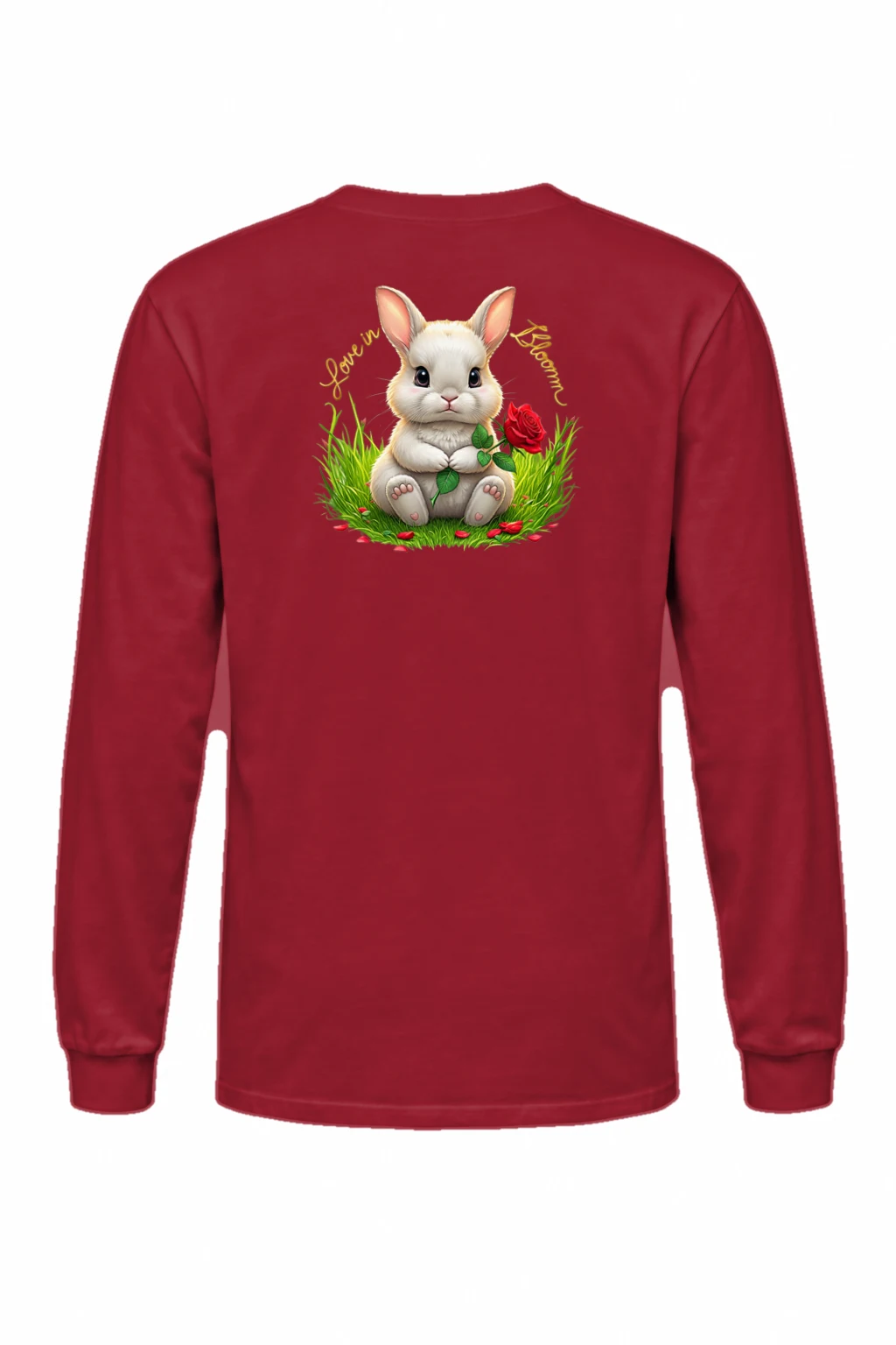 "Love In Bloom" Unisex Longsleeve T-shirt | Gildan 2400