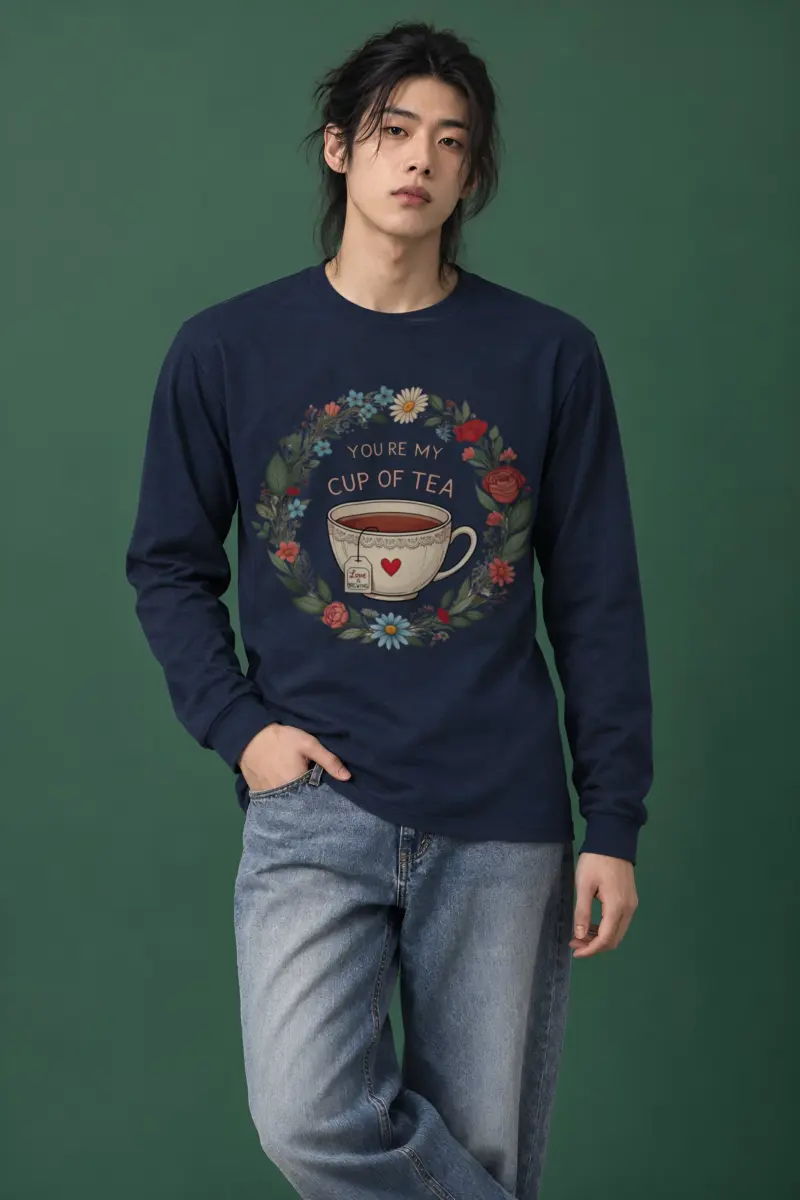 "Love Is Brewing" Unisex Longsleeve T-shirt