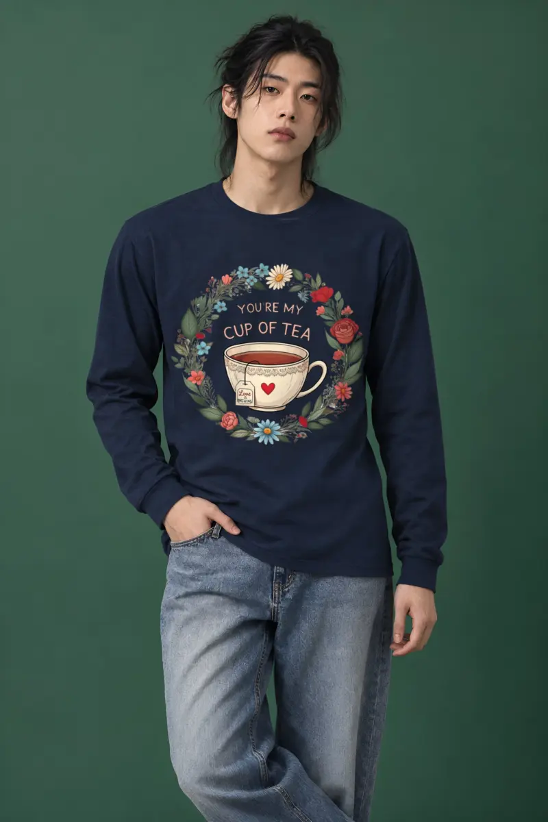 "Love Is Brewing" Unisex Longsleeve T-shirt