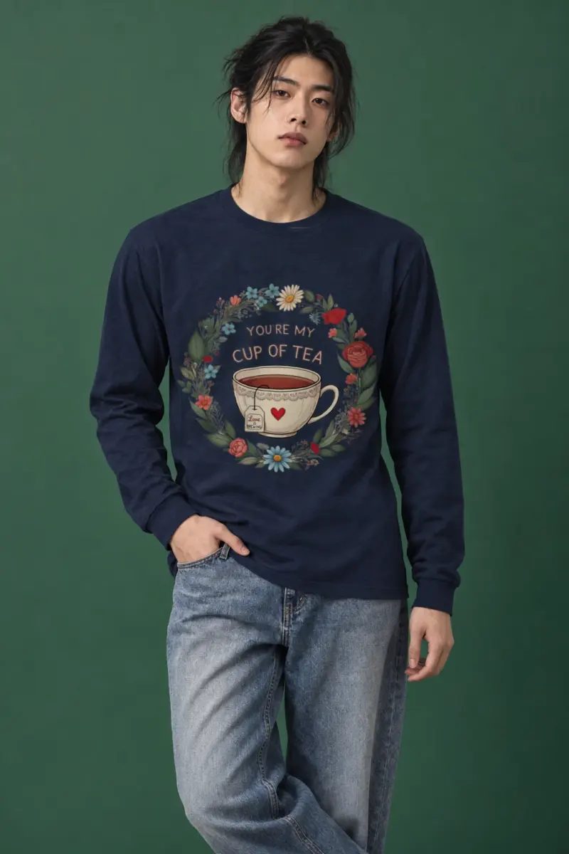 "Love Is Brewing" Unisex Longsleeve T-shirt
