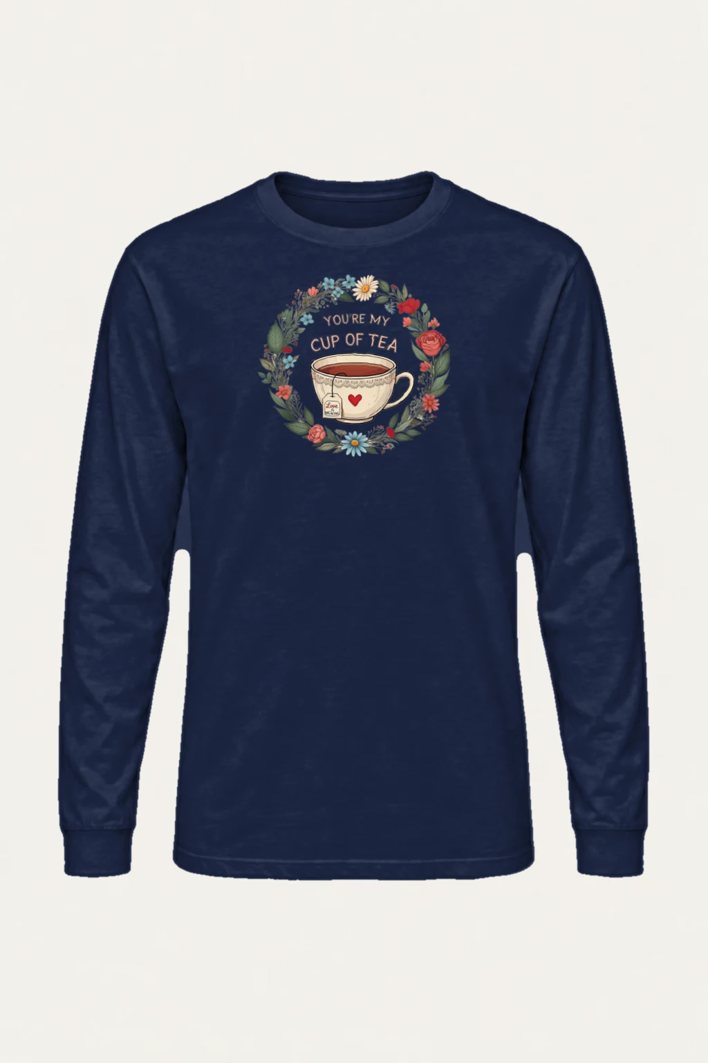 "Love Is Brewing" Unisex Longsleeve T-shirt | Gildan 2400
