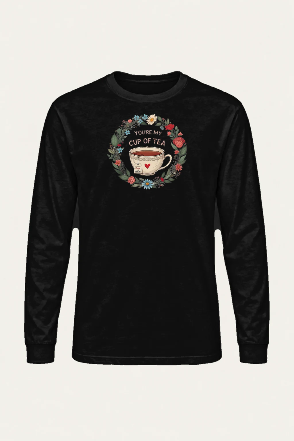 "Love Is Brewing" Unisex Longsleeve T-shirt | Gildan 2400
