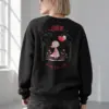 "Love Is In The Air" Heavy Blend Unisex Crewneck Sweatshirt | Gildan 18000