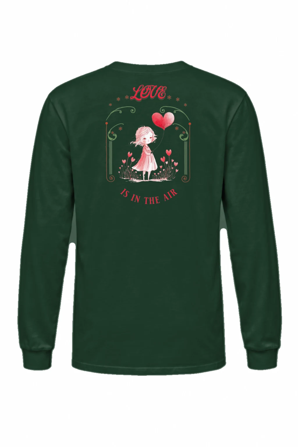 "Love Is In The Air" Unisex Longsleeve T-shirt | Gildan 2400