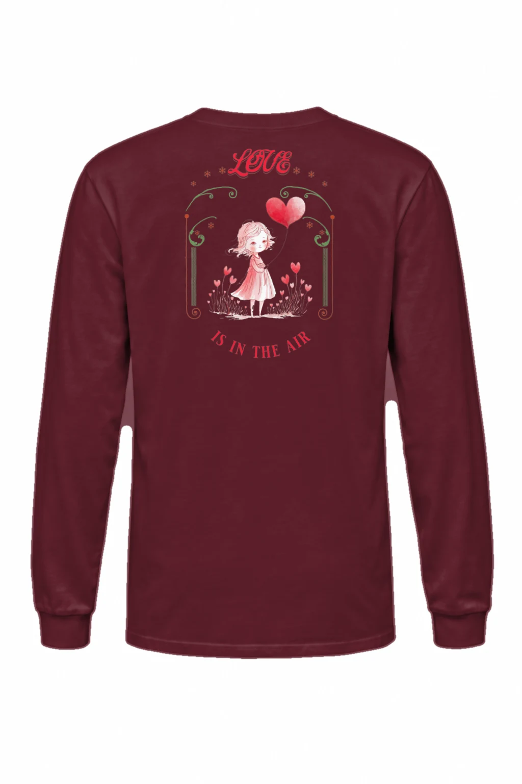 "Love Is In The Air" Unisex Longsleeve T-shirt | Gildan 2400