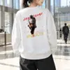 "Love Jazz Collage" Heavy Blend Unisex Crewneck Sweatshirt | Gildan 18000