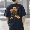 "Love Jazz" Heavyweight Unisex Crewneck T-shirt | Gildan 5000