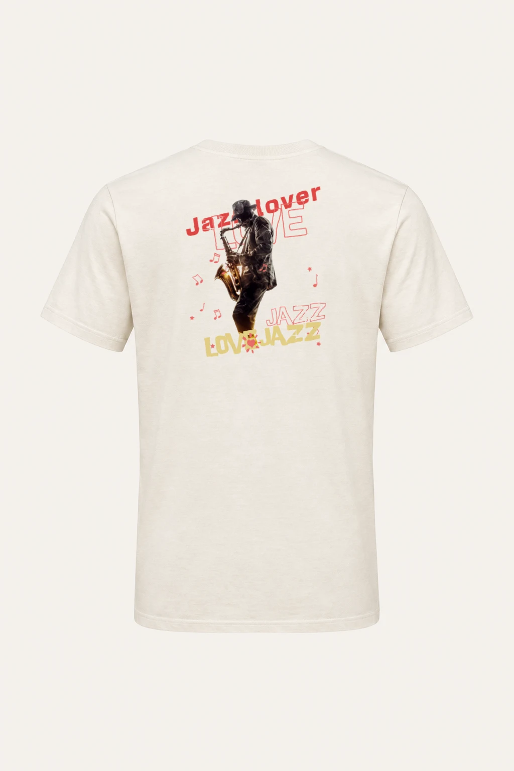 "Love Jazz" Heavyweight Unisex Crewneck T-shirt | Gildan 5000