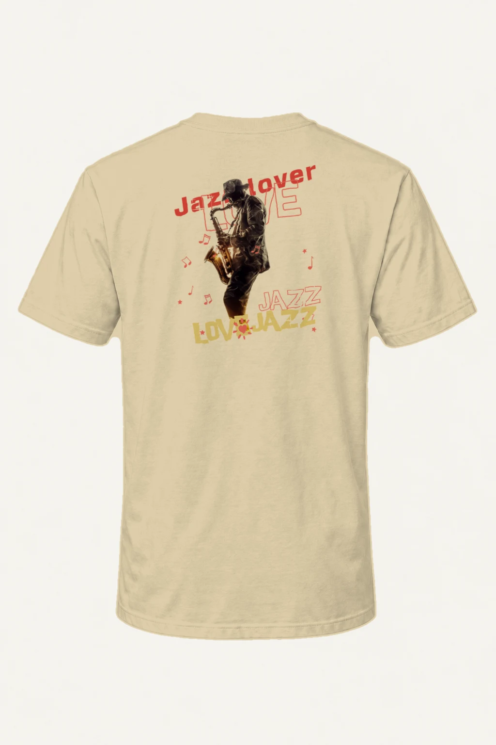 "Love Jazz" Heavyweight Unisex Crewneck T-shirt | Gildan 5000