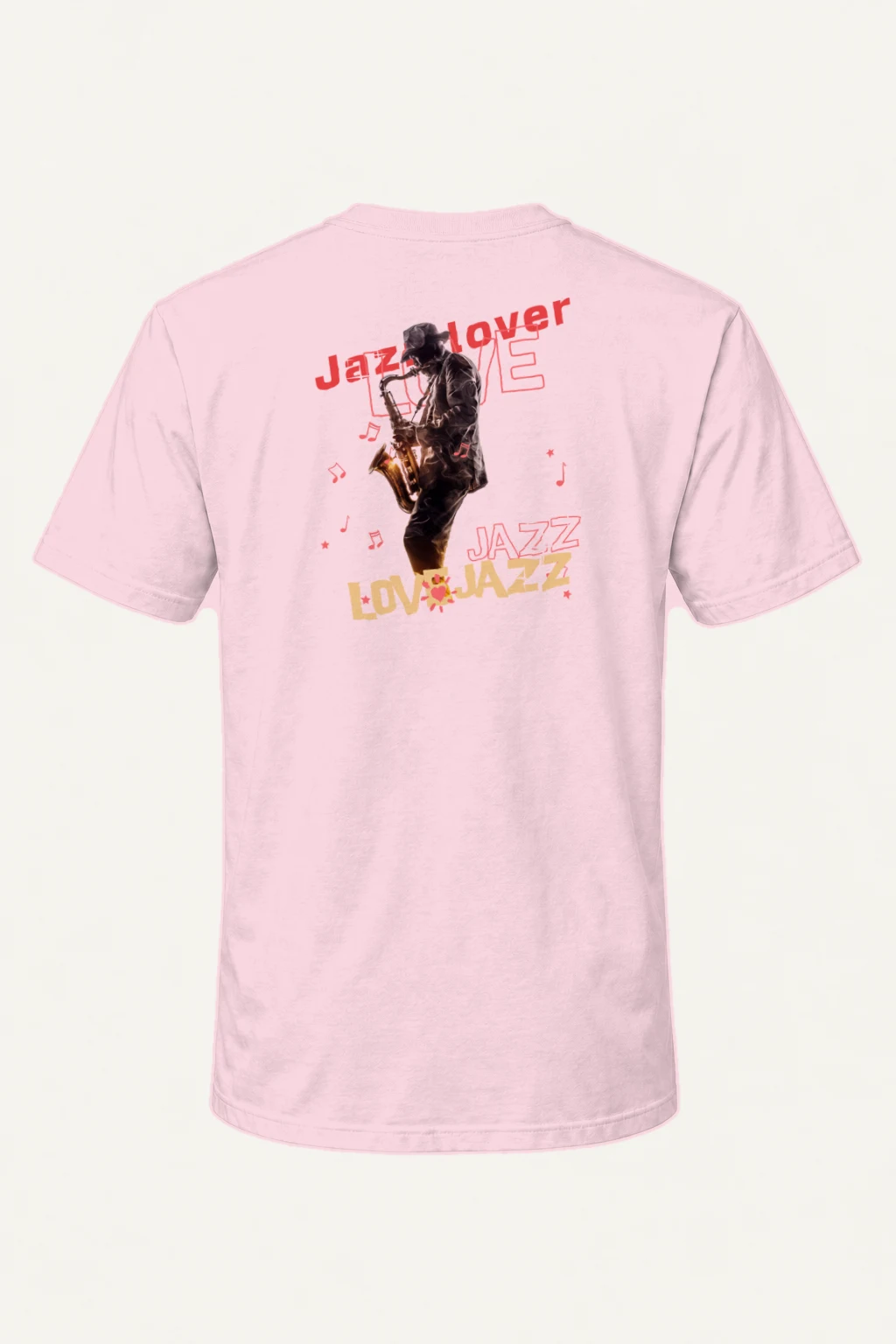 "Love Jazz" Heavyweight Unisex Crewneck T-shirt | Gildan 5000