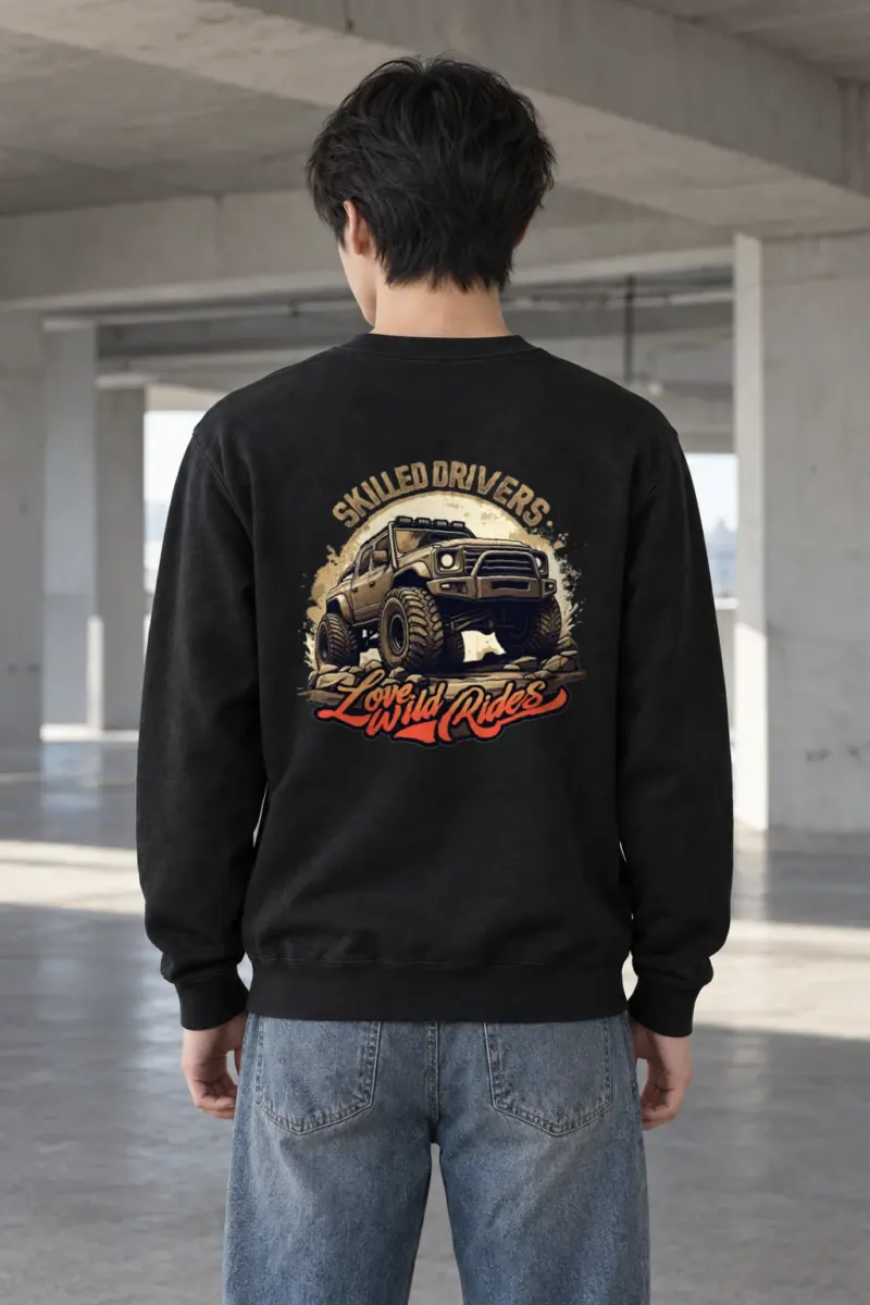 "Love Wild Rides" Heavy Blend Unisex Crewneck Sweatshirt