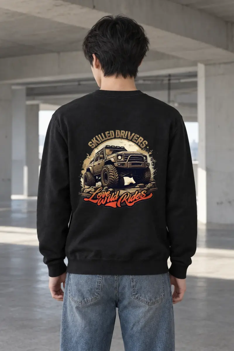"Love Wild Rides" Heavy Blend Unisex Crewneck Sweatshirt