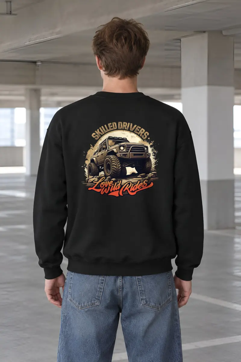 "Love Wild Rides" Heavy Blend Unisex Crewneck Sweatshirt