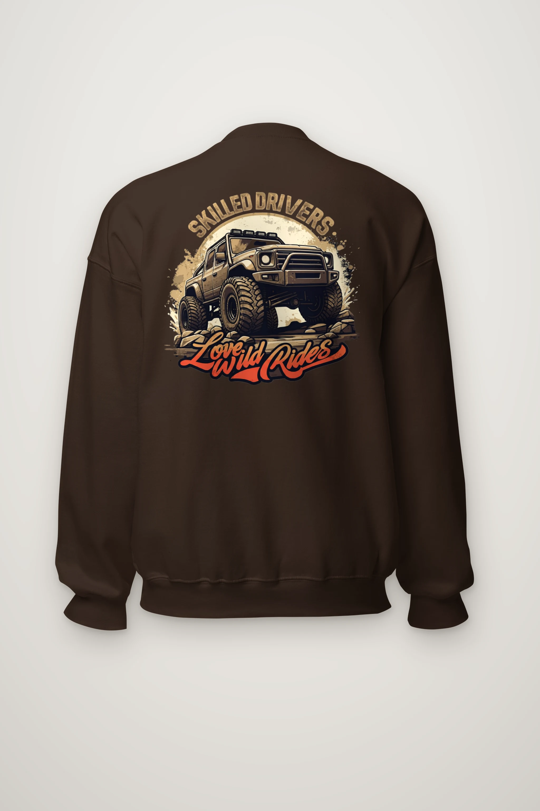 "Love Wild Rides" Heavy Blend Unisex Crewneck Sweatshirt