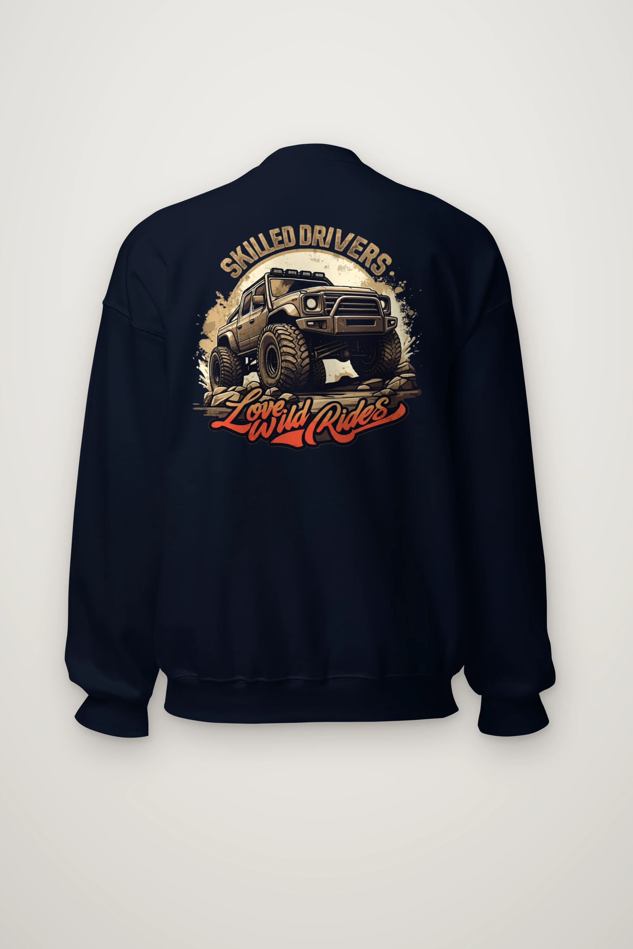 "Love Wild Rides" Heavy Blend Unisex Crewneck Sweatshirt