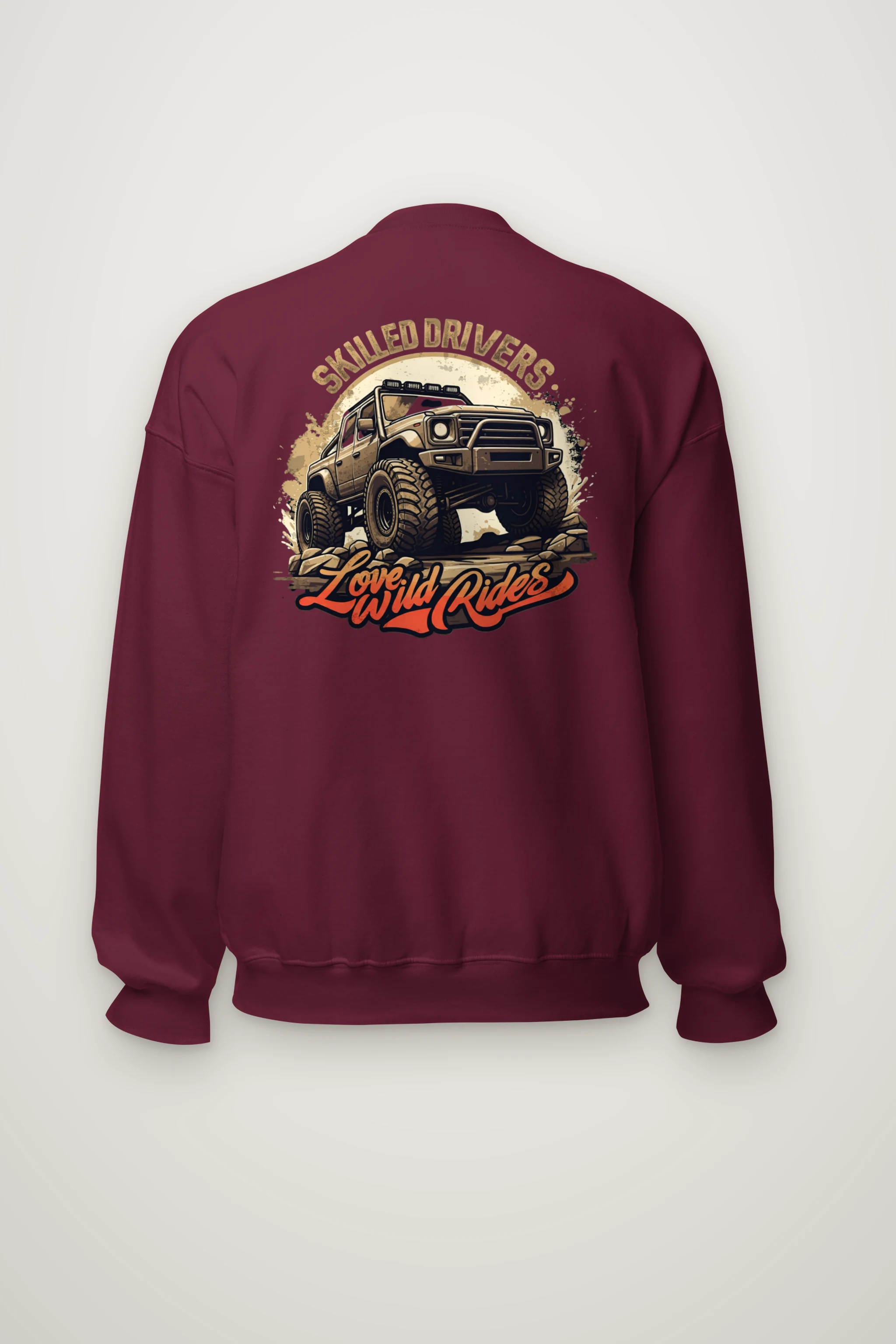 "Love Wild Rides" Heavy Blend Unisex Crewneck Sweatshirt