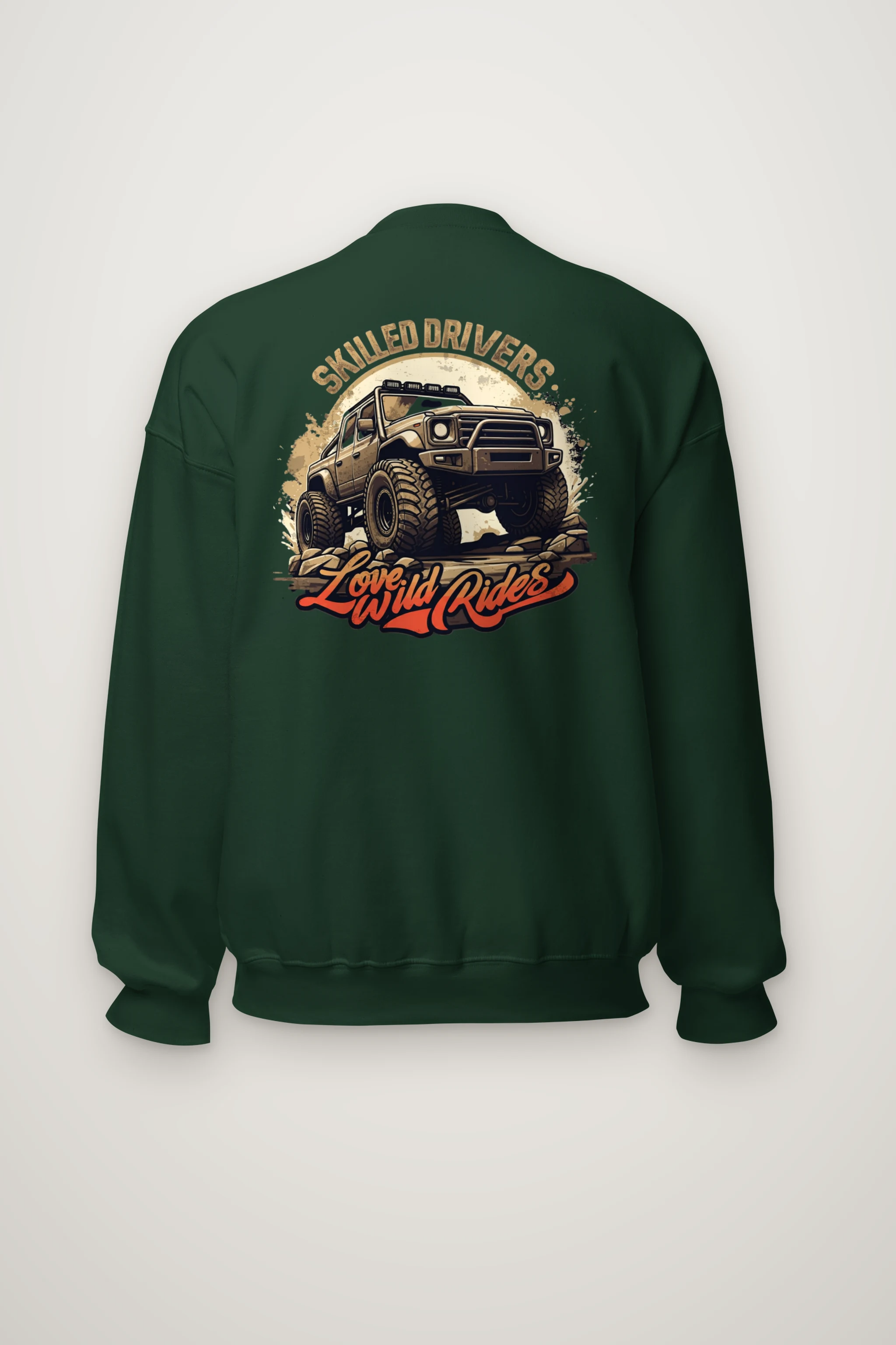 "Love Wild Rides" Heavy Blend Unisex Crewneck Sweatshirt