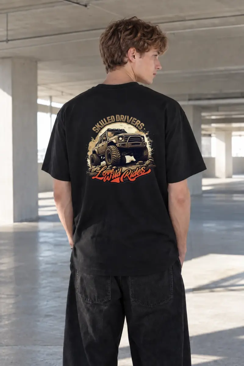 "Love Wild Rides" Heavyweight Unisex Crewneck T-shirt | Gildan 5000