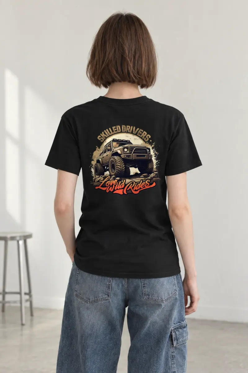 "Love Wild Rides" Heavyweight Unisex Crewneck T-shirt