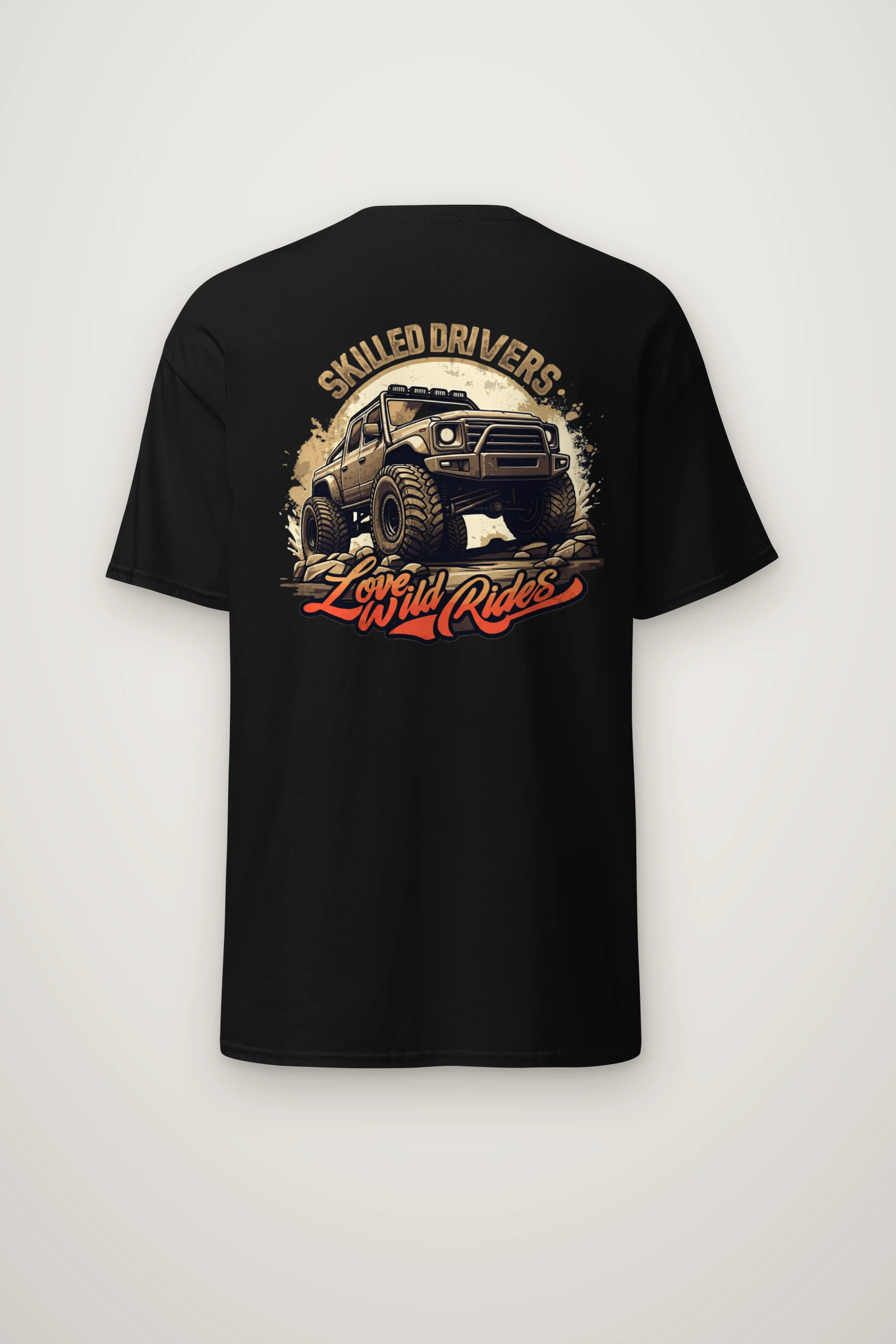 "Love Wild Rides" Heavyweight Unisex Crewneck T-shirt