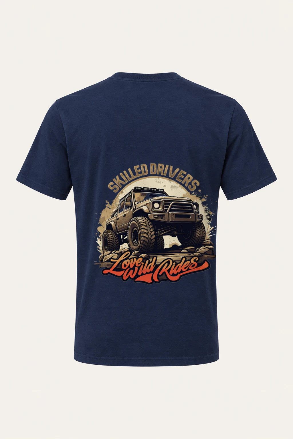 "Love Wild Rides" Heavyweight Unisex Crewneck T-shirt | Gildan 5000
