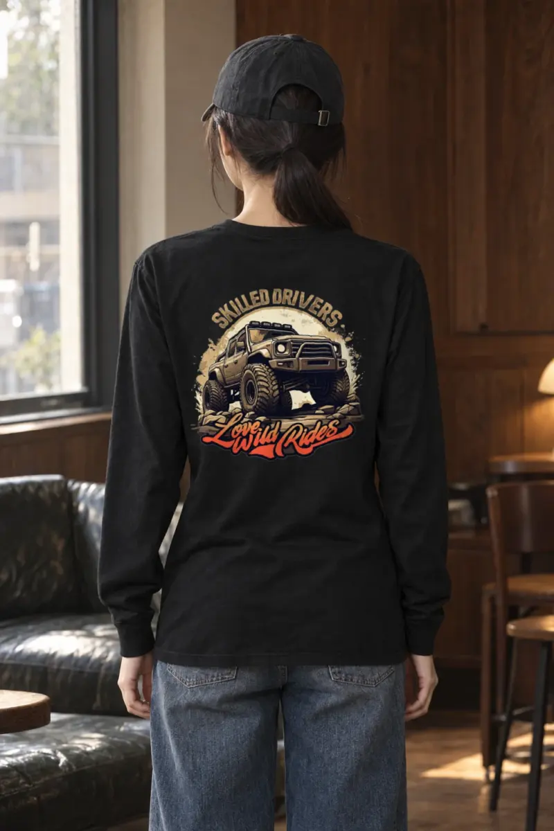 "Love Wild Rides" Unisex Longsleeve T-shirt