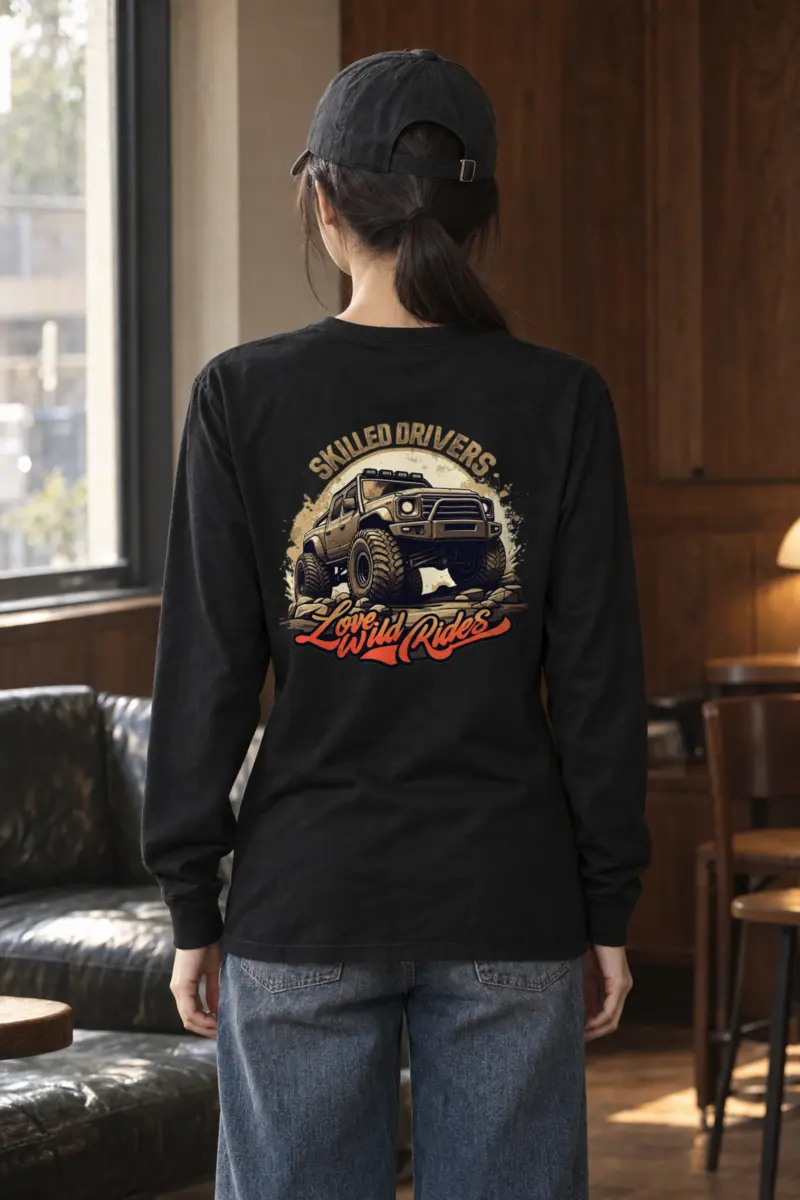 "Love Wild Rides" Unisex Longsleeve T-shirt