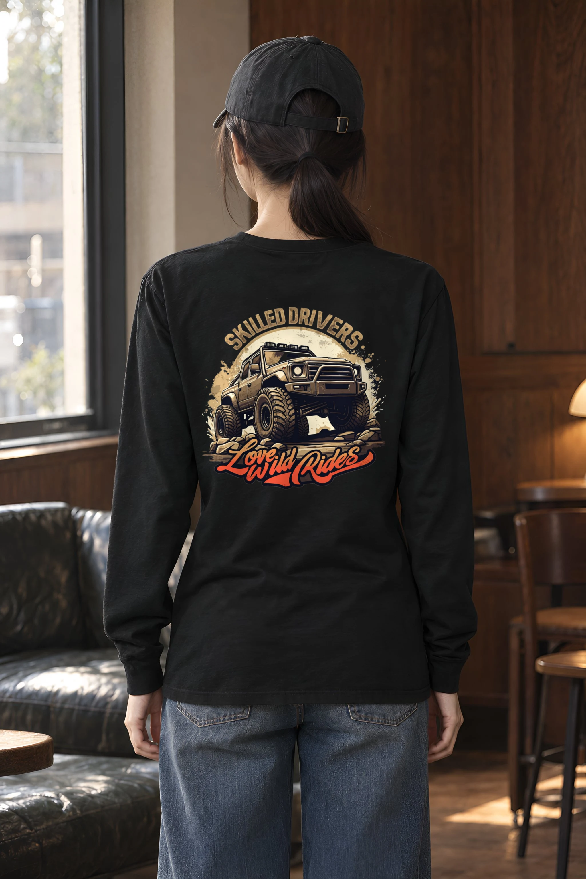 "Love Wild Rides" Unisex Longsleeve T-shirt