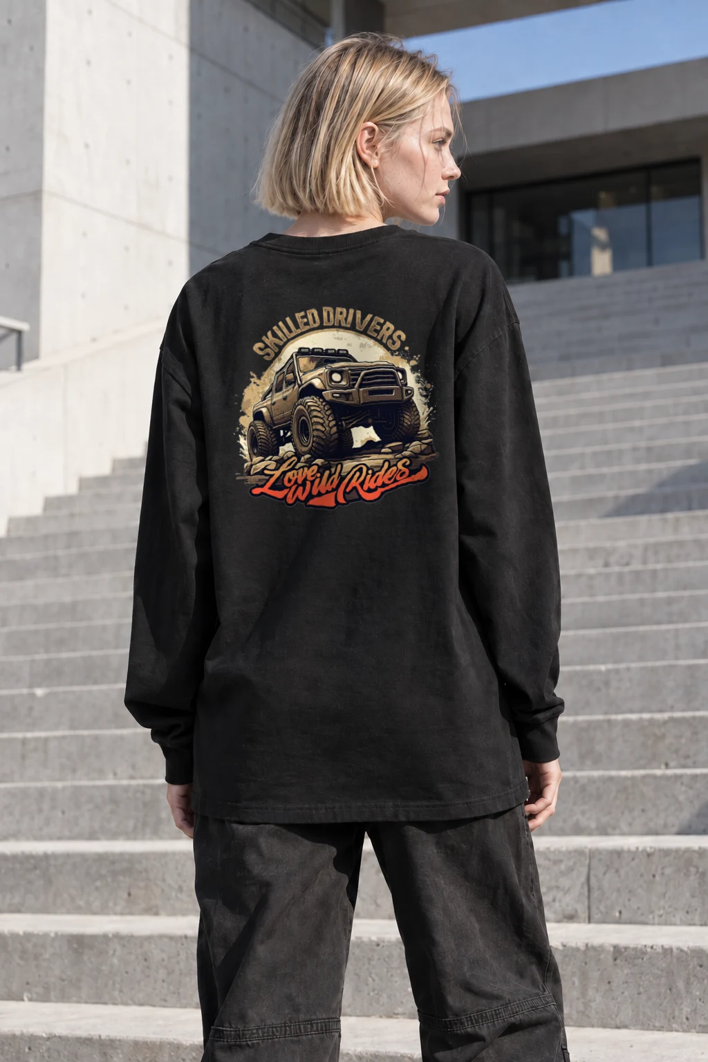 "Love Wild Rides" Unisex Longsleeve T-shirt | Gildan 2400