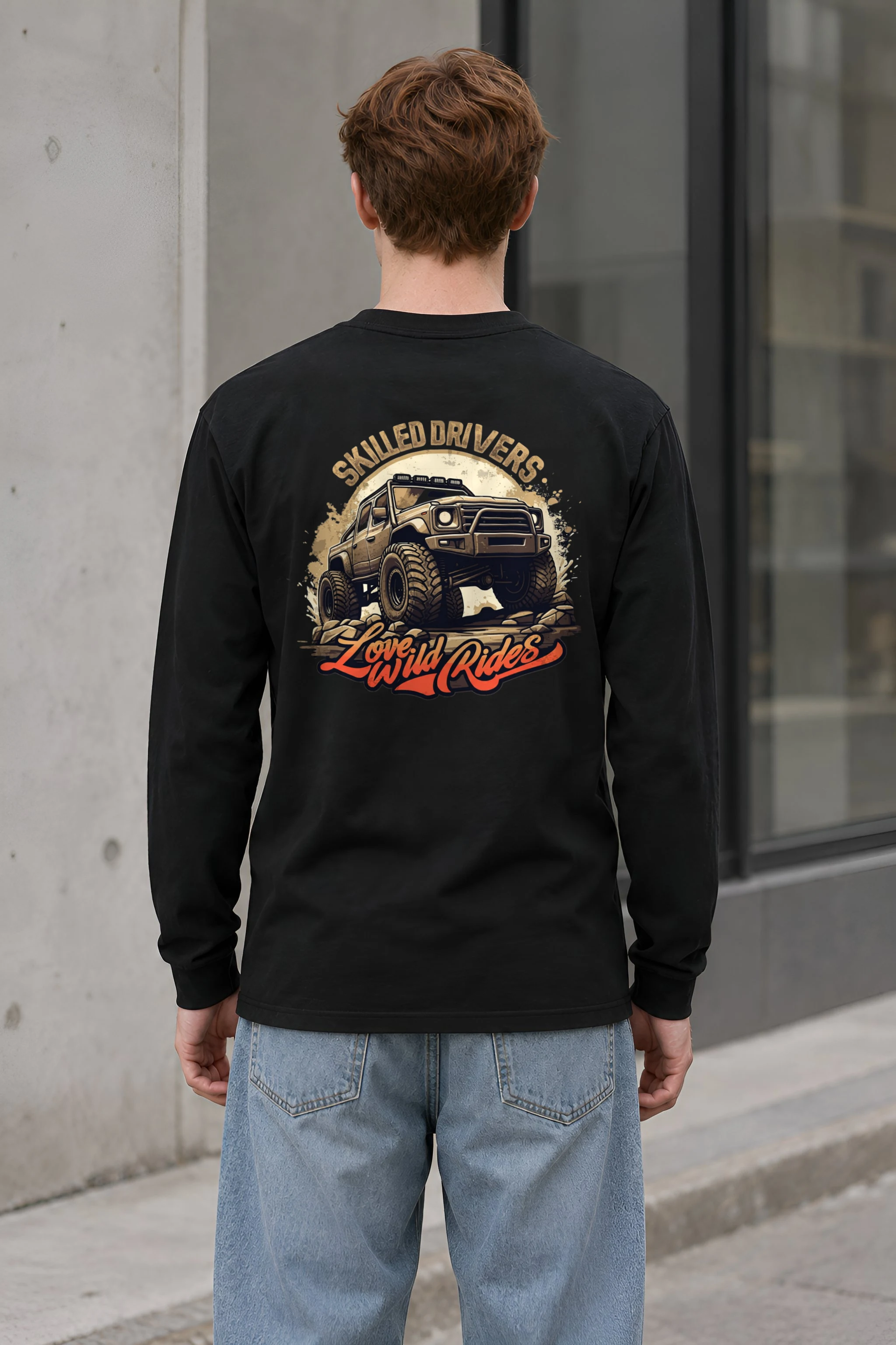 "Love Wild Rides" Unisex Longsleeve T-shirt
