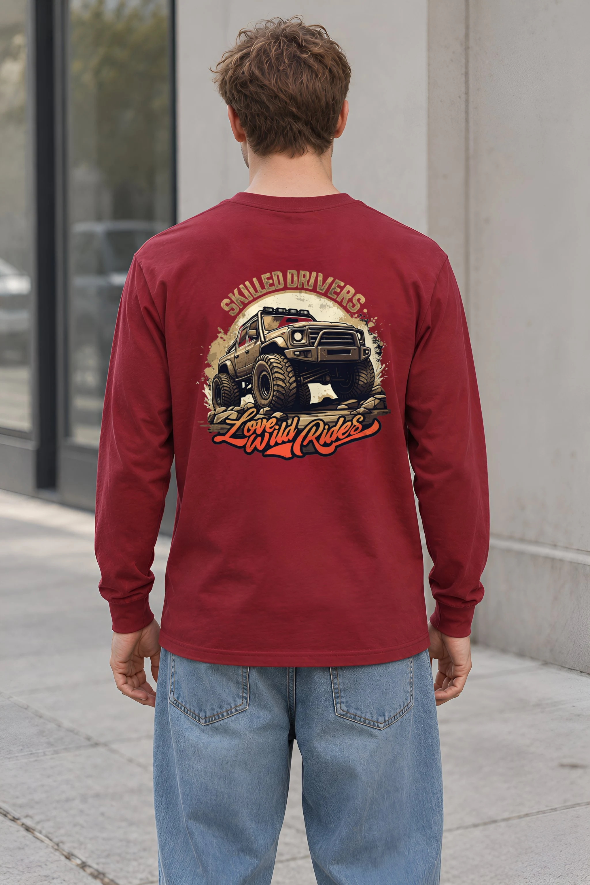"Love Wild Rides" Unisex Longsleeve T-shirt