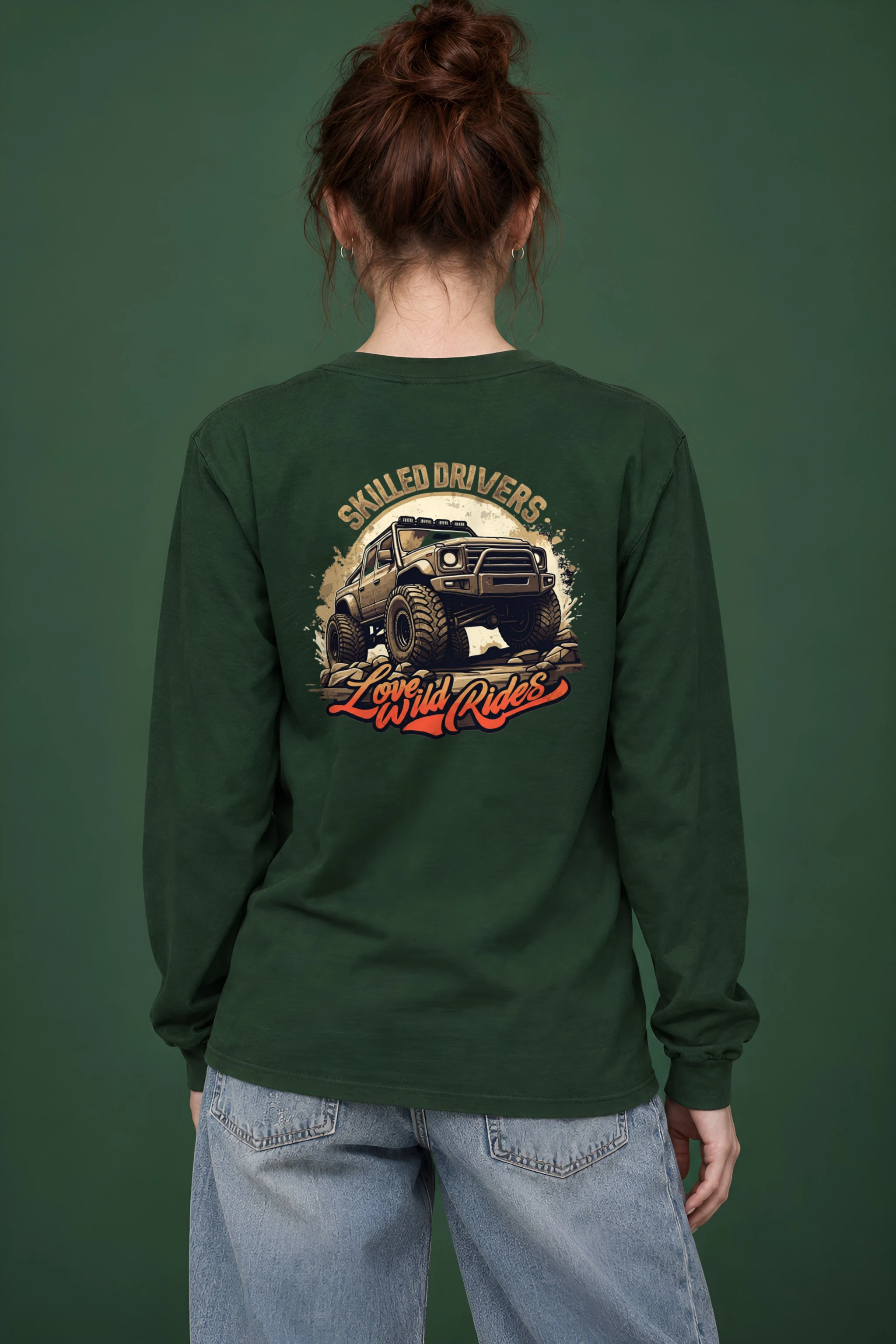 "Love Wild Rides" Unisex Longsleeve T-shirt