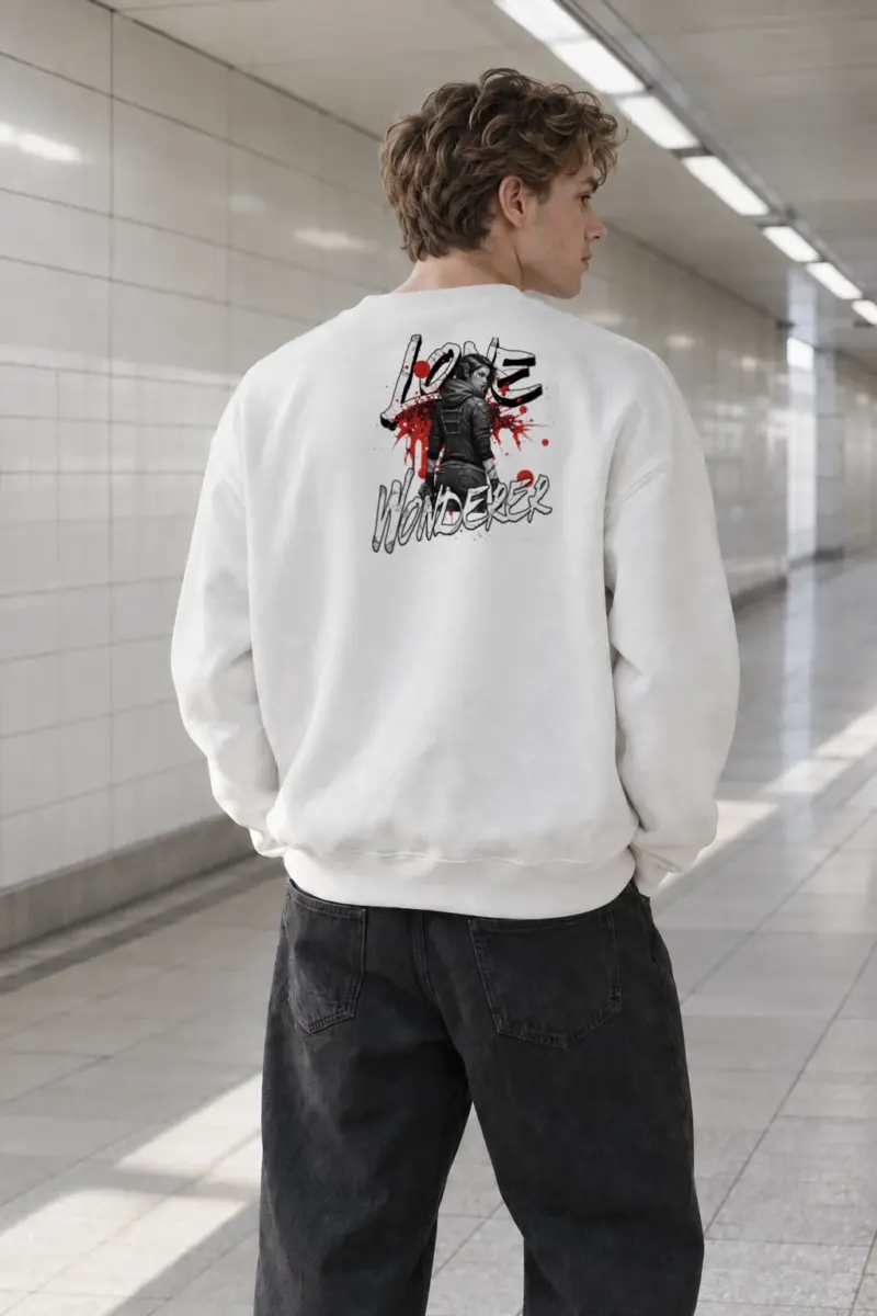 "Love Wonder" Heavy Blend Unisex Crewneck Sweatshirt | Gildan 18000
