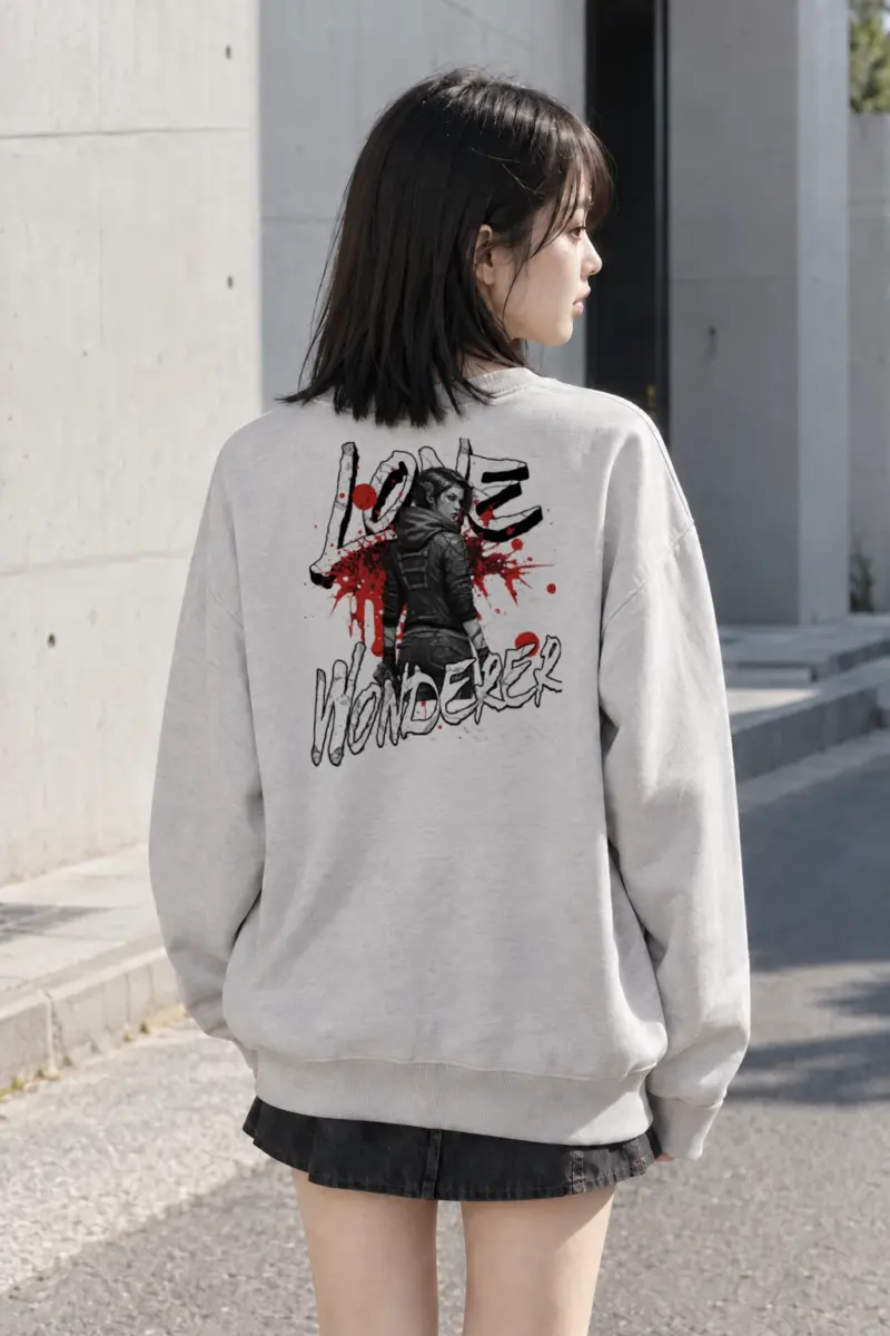 "Love Wonder" Heavy Blend Unisex Crewneck Sweatshirt | Gildan 18000