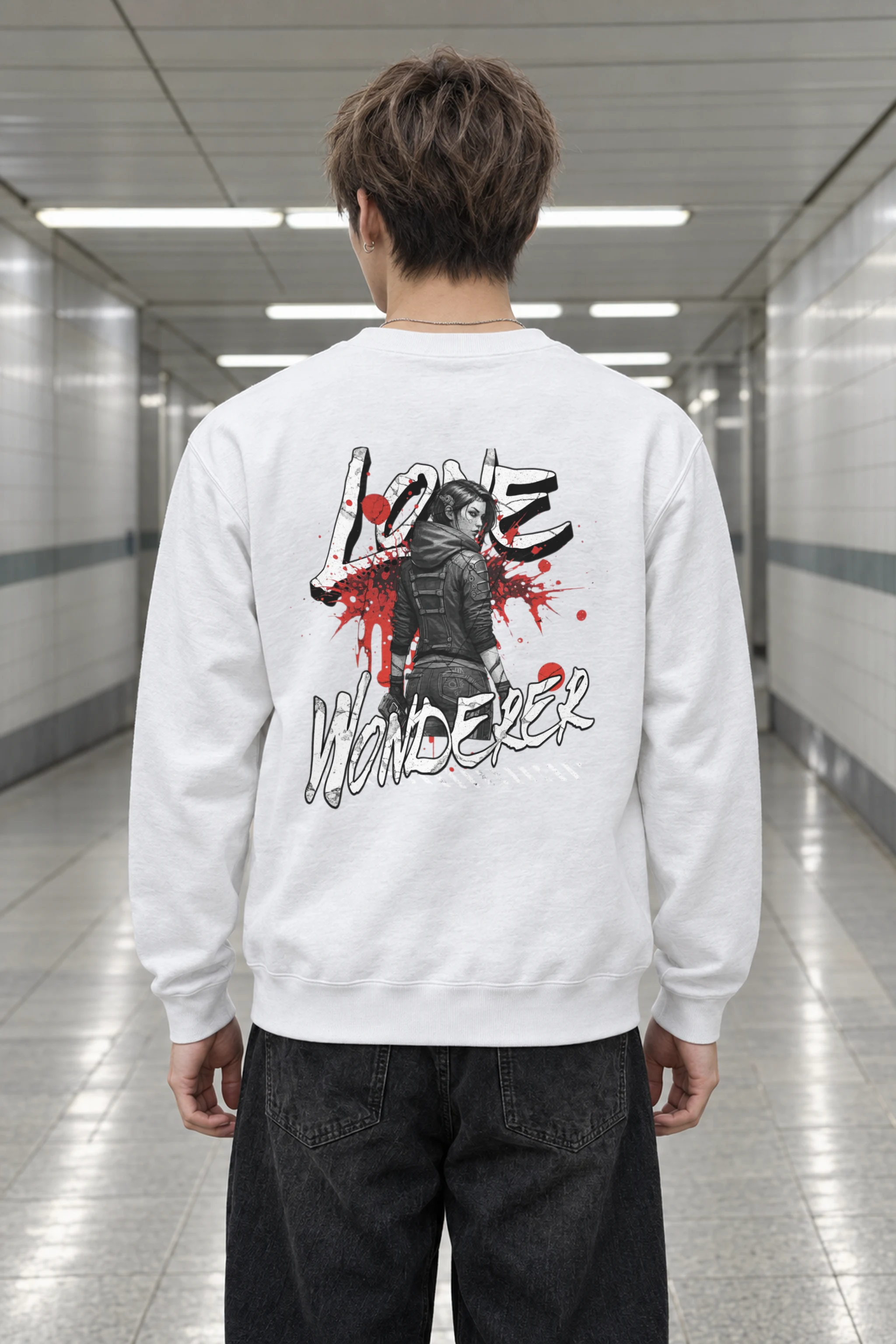 "Love Wonder" Heavy Blend Unisex Crewneck Sweatshirt