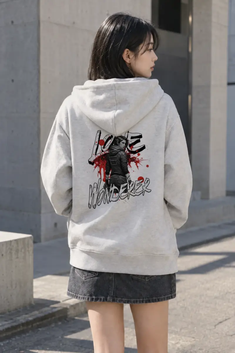 "Love Wonder" Heavy Blend Unisex Pullover Hoodie | Gildan 18500