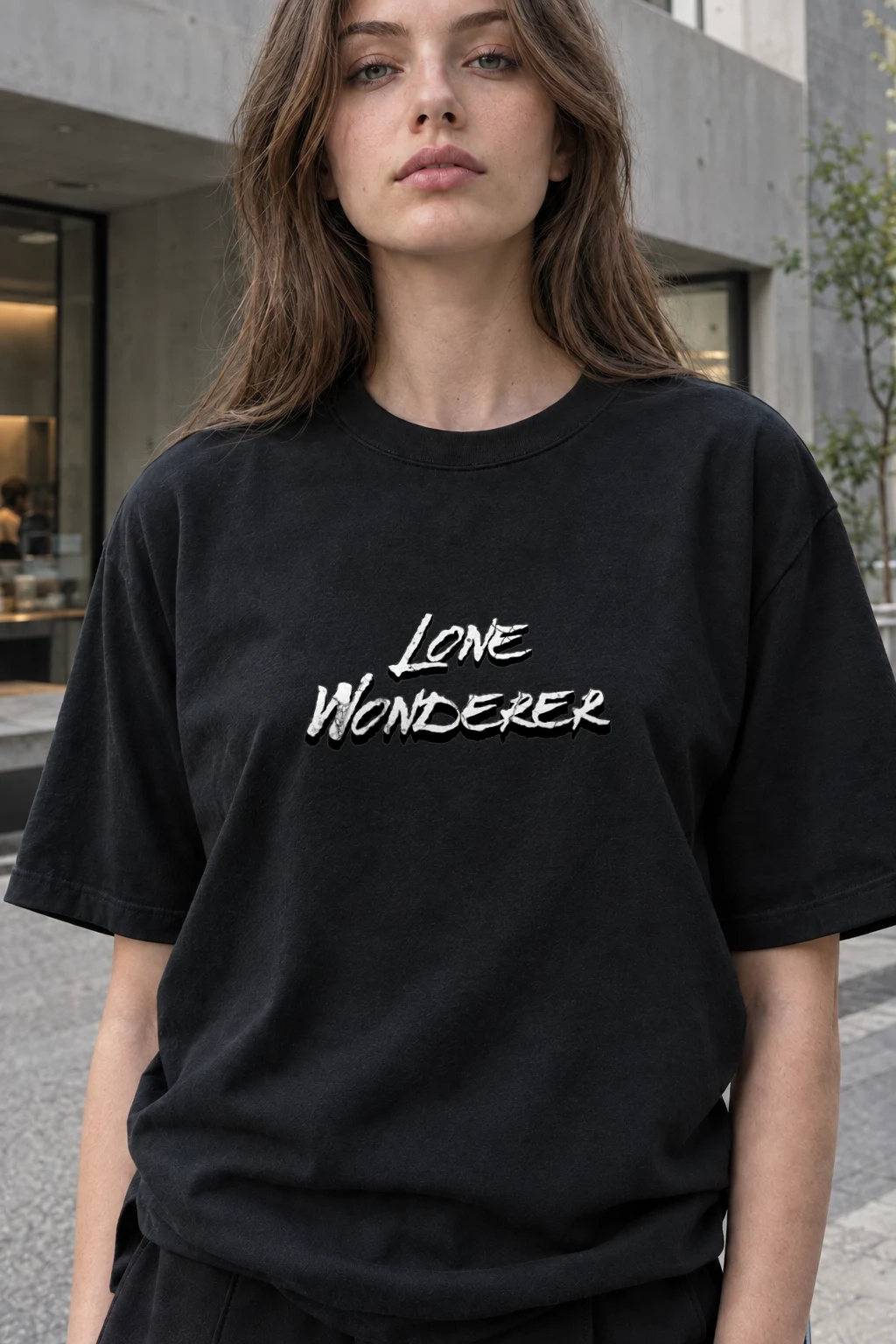 "Love Wonder" Heavyweight Unisex Crewneck T-shirt | Gildan 5000