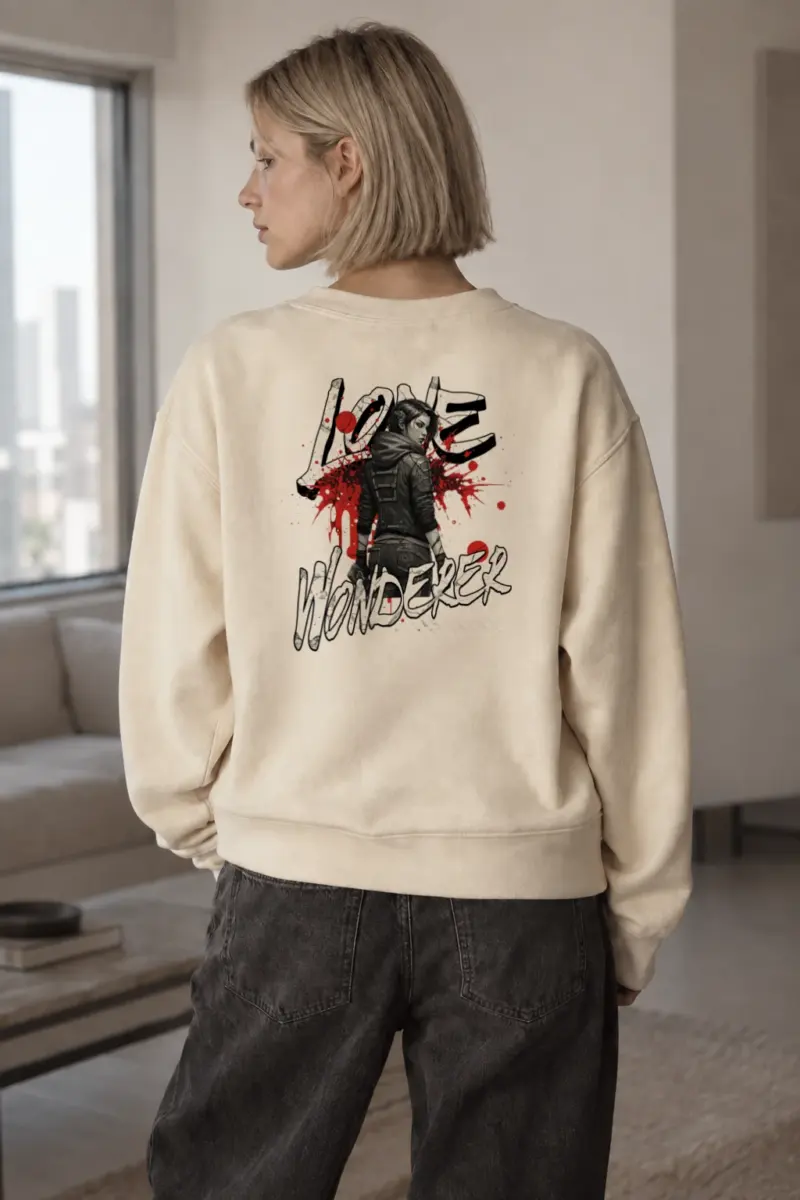 “Love Wonder” Unisex Sponge Fleece Crewneck Sweatshirt | Bella + Canvas 3901