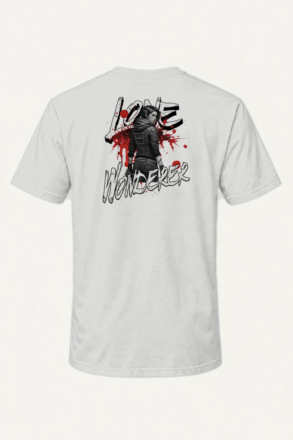"Love Wonder Warrior" Heavyweight Unisex Crewneck T-shirt | Gildan 5000