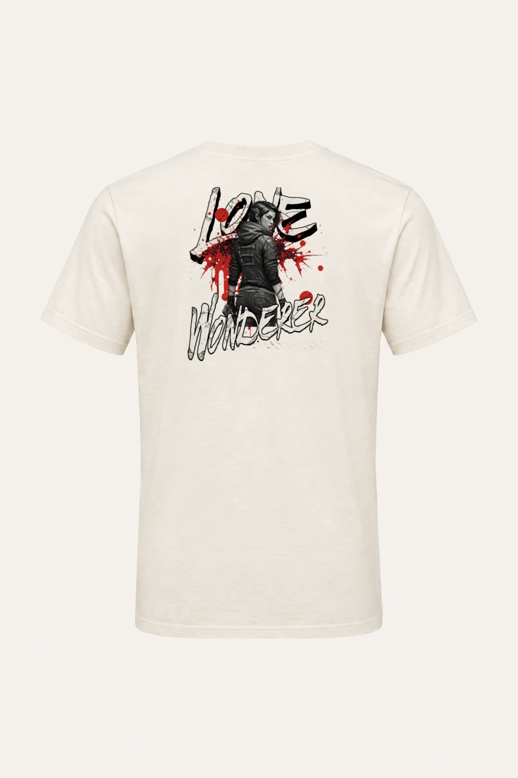 "Love Wonder Warrior" Heavyweight Unisex Crewneck T-shirt | Gildan 5000