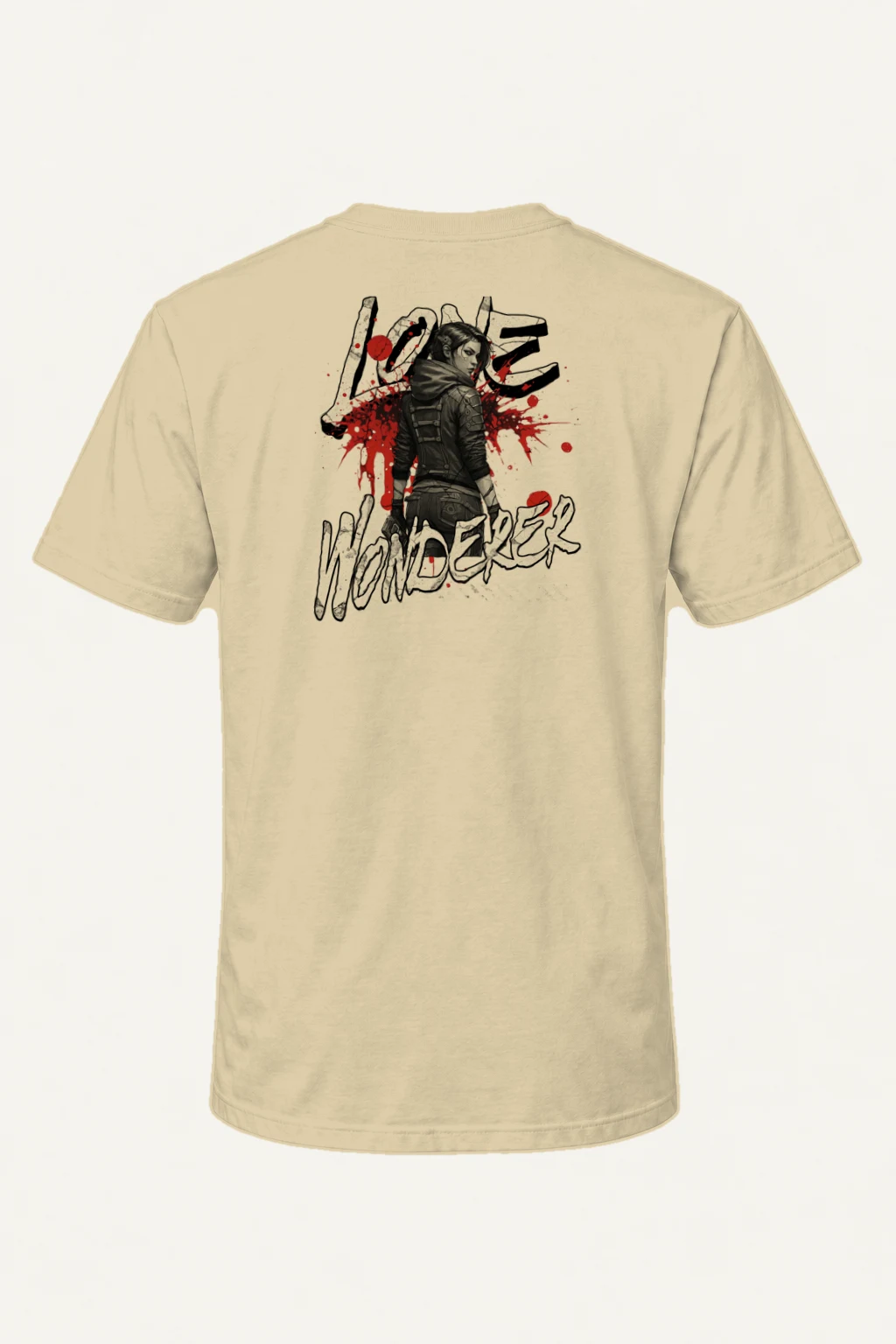 "Love Wonder Warrior" Heavyweight Unisex Crewneck T-shirt | Gildan 5000