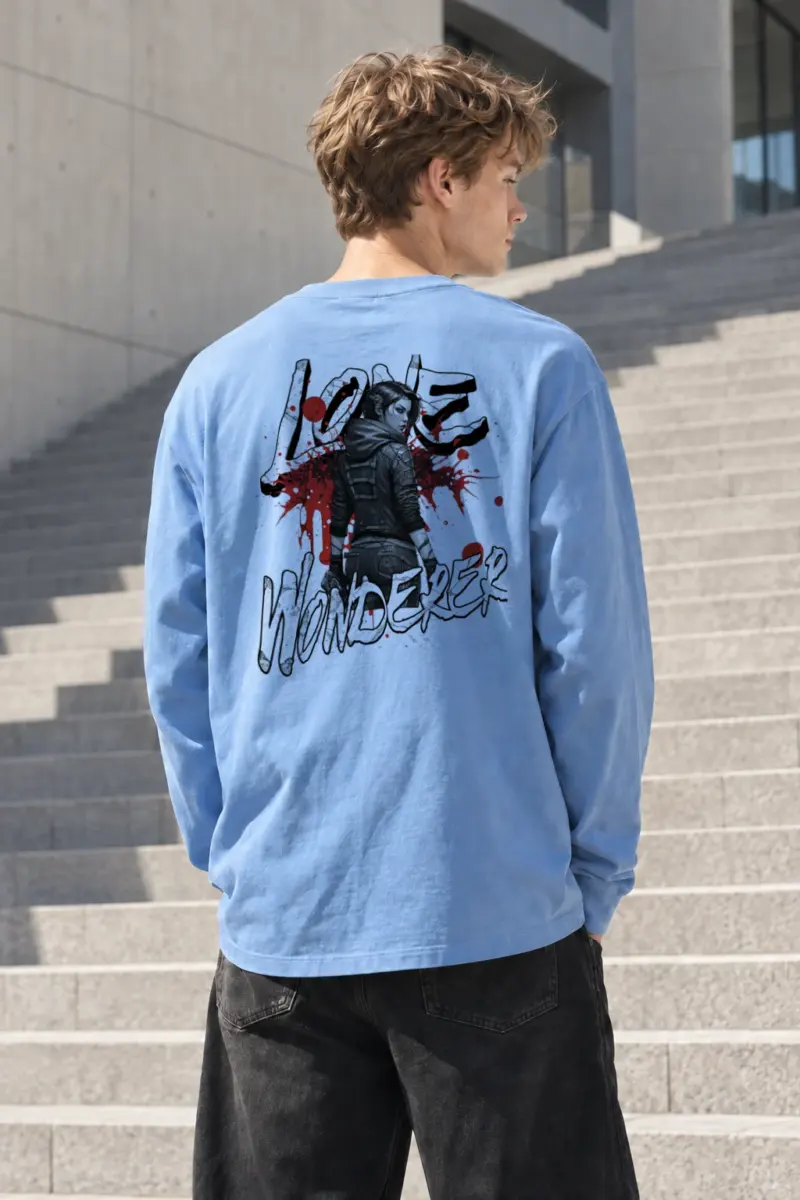 "Love Wonder Warrior" Unisex Longsleeve T-shirt | Gildan 2400