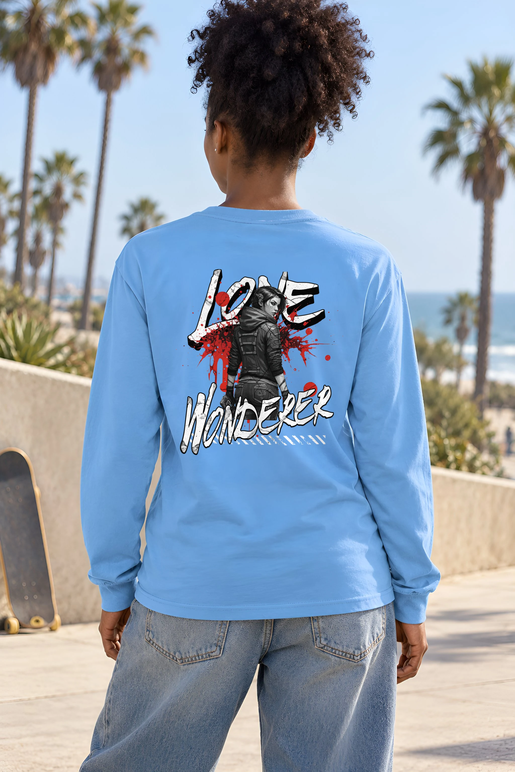 "Love Wonder Warrior" Unisex Longsleeve T-shirt