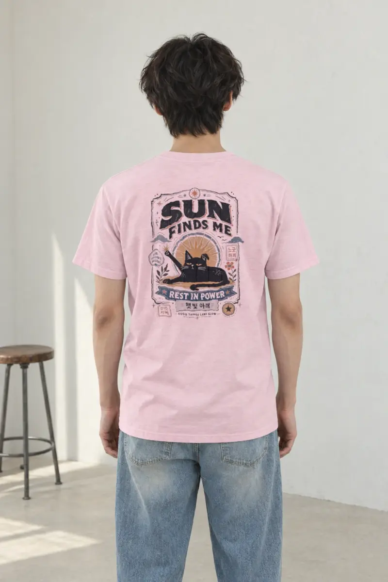"Low Effort Magic" Heavyweight Unisex Crewneck T-shirt